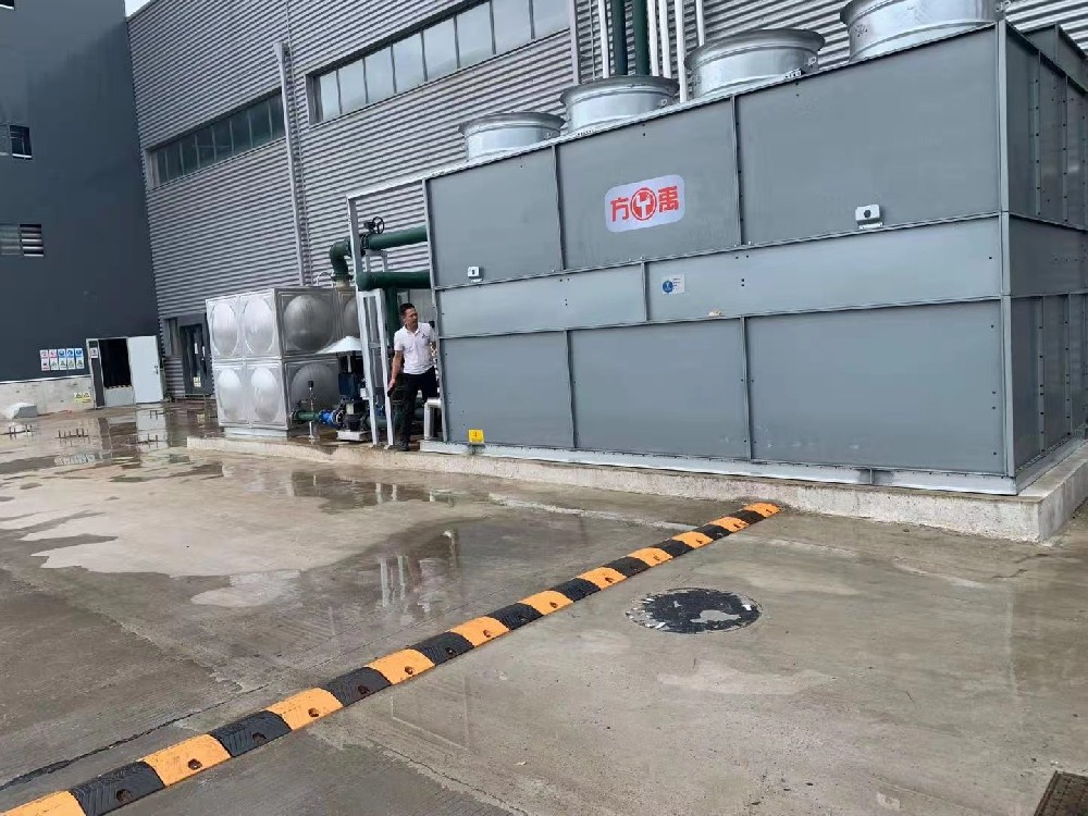 阿斯特阳光电力在方禹采购闭式冷却塔
